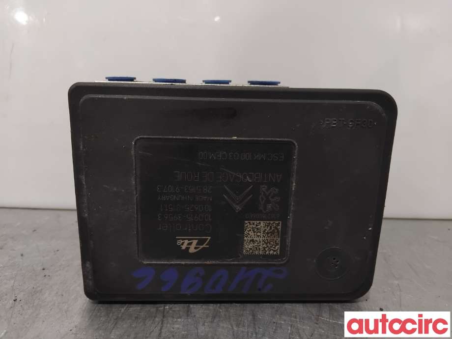 ABS sentral til Peugeot 208 2012-2019 (Type I) (PEUGEOT|1616770880|285153-91073|9814482780)