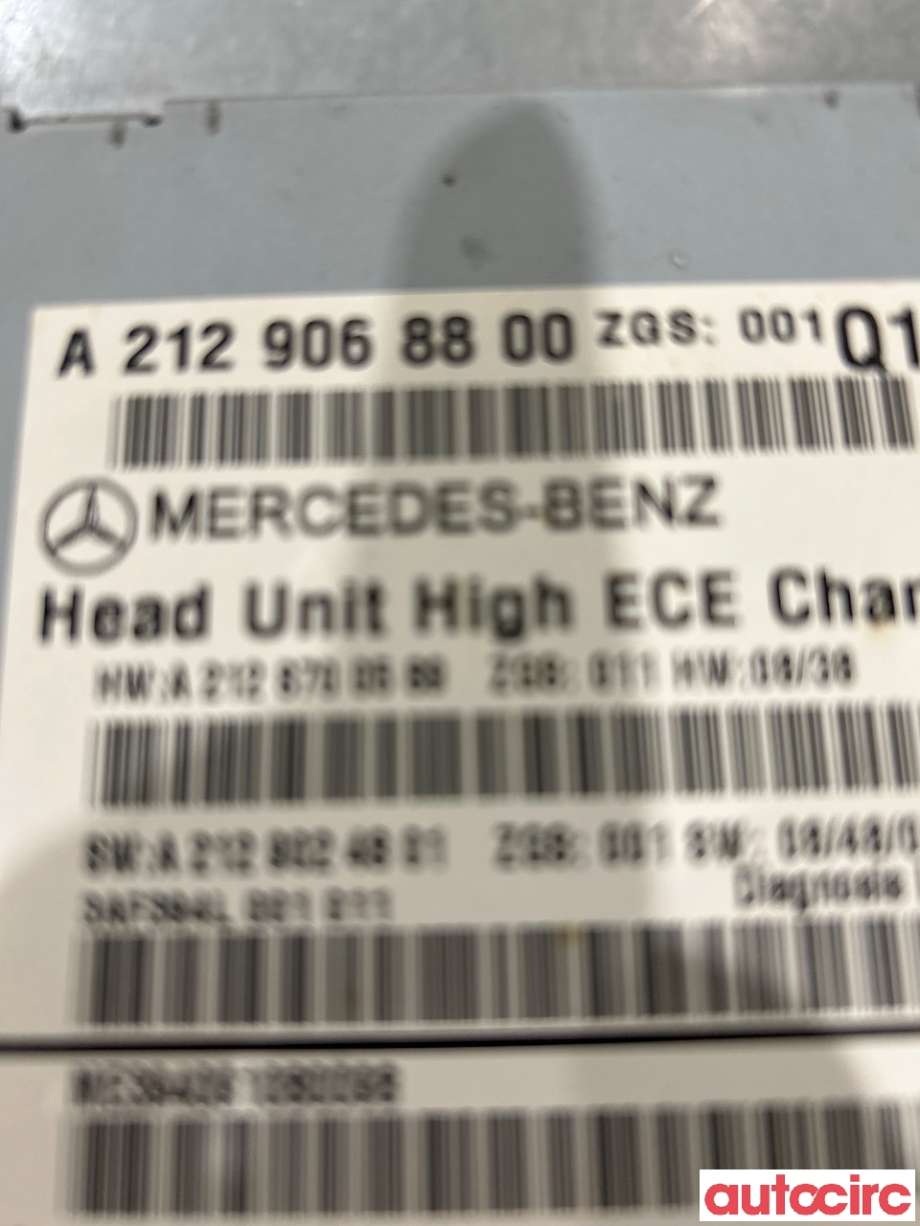 Bilstereo til Mercedes E-Klasse 2009-2013 (Fase 1) (W212) (W212) (MERCEDES|A2129068800)