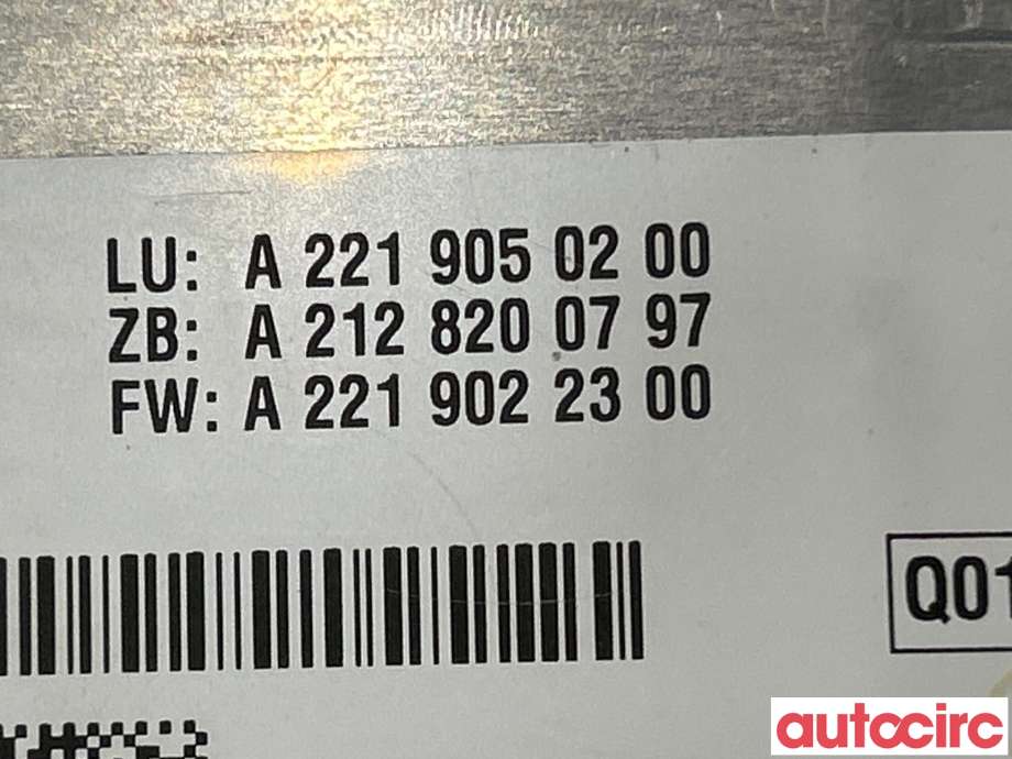 Kamera til Mercedes E-Klasse 2009-2013 (Fase 1) (W212) (W212) (MERCEDES|A0009057302|)