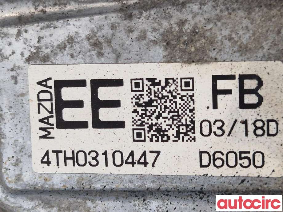 Girkasse manuell 6-trinn til Mazda 6 2013-2015 (Type III, Fase 1)  (MAZDA|D605-03-000||4TH0310447)