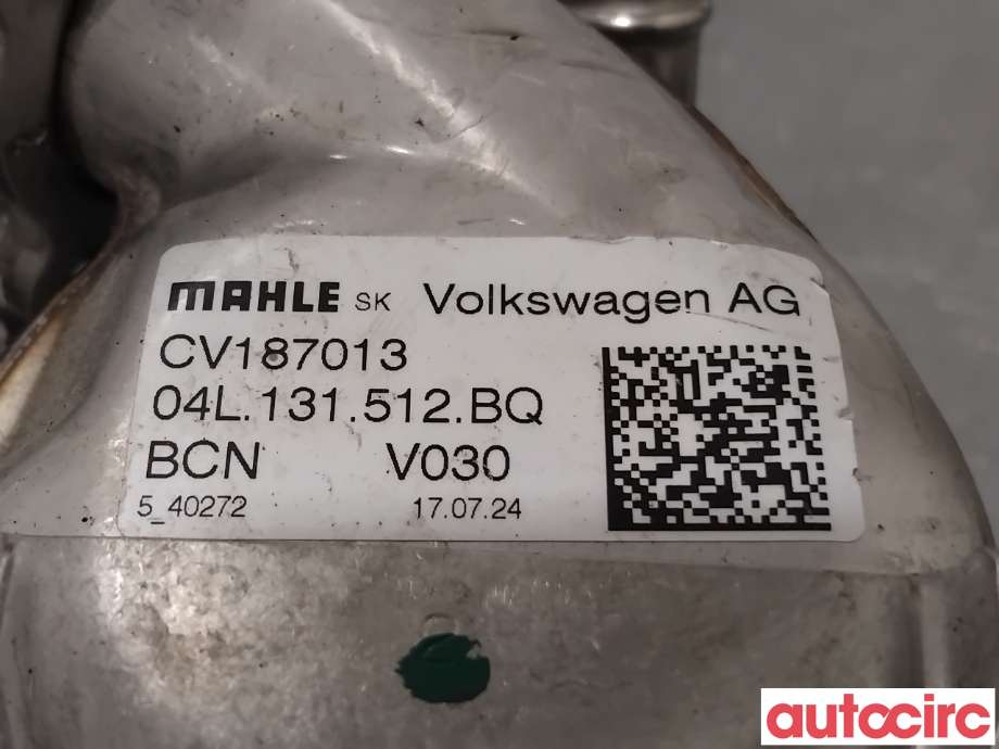EGR-ventil til VW Golf VII 2012-2017 (Fase 1)  (VOLKSWAGEN|04L131512D||04L131512BQ)