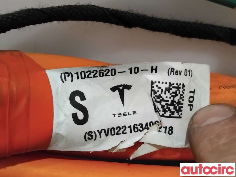 Kabel høy volt (HV) hybrid til Tesla Model S 2013-2016 (Fase 1)  (TESLA|1022620-10-H|)