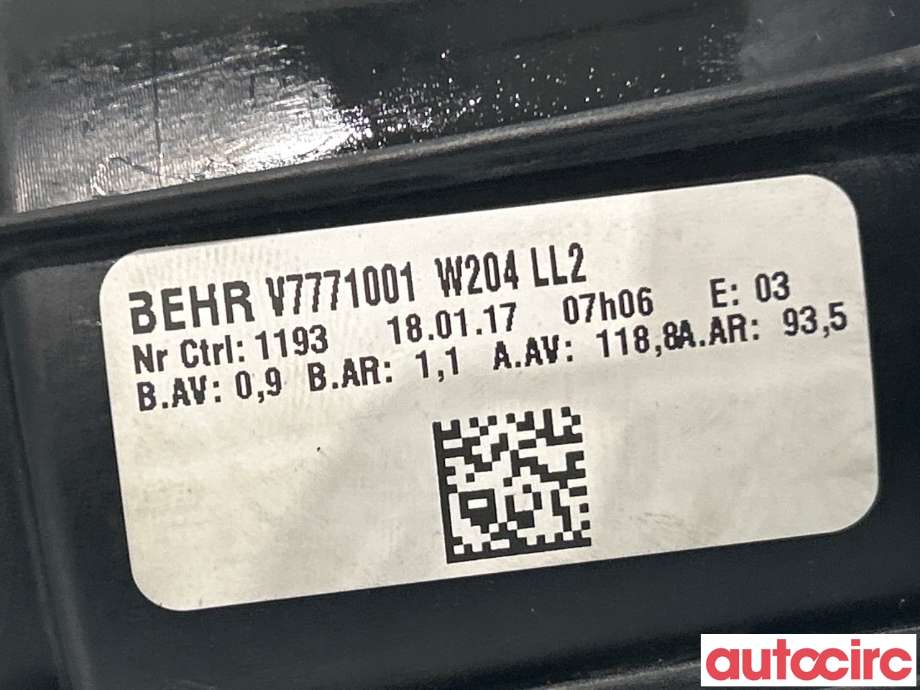 Varmeapparat motor til Mercedes E-Klasse 2013-2016 (Fase 2) (W212) (W212) (MERCEDES|A2128200708)