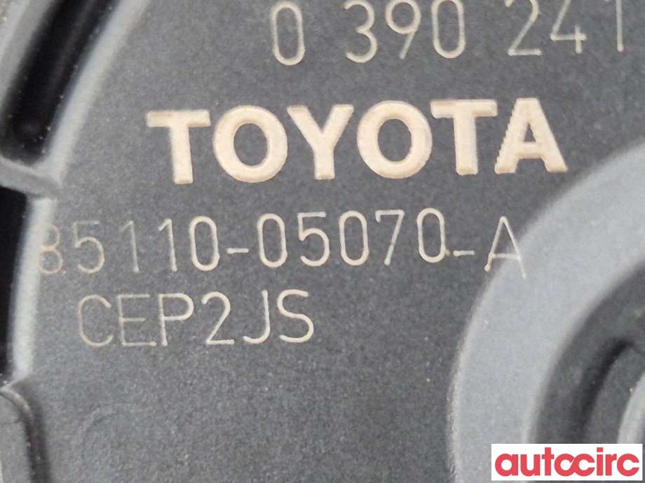Viskermotor frontrute til Toyota Avensis 2009-2015 (Type III, Fase 1)  (TOYOTA|8501005080|0390241642|85110-05070)