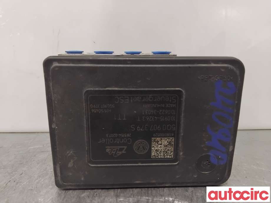 ABS sentral til Audi A3 2012-2016 (Type III, Fase 1)  (AUDI|5Q0614517T|100915-43263|5Q0614517R)