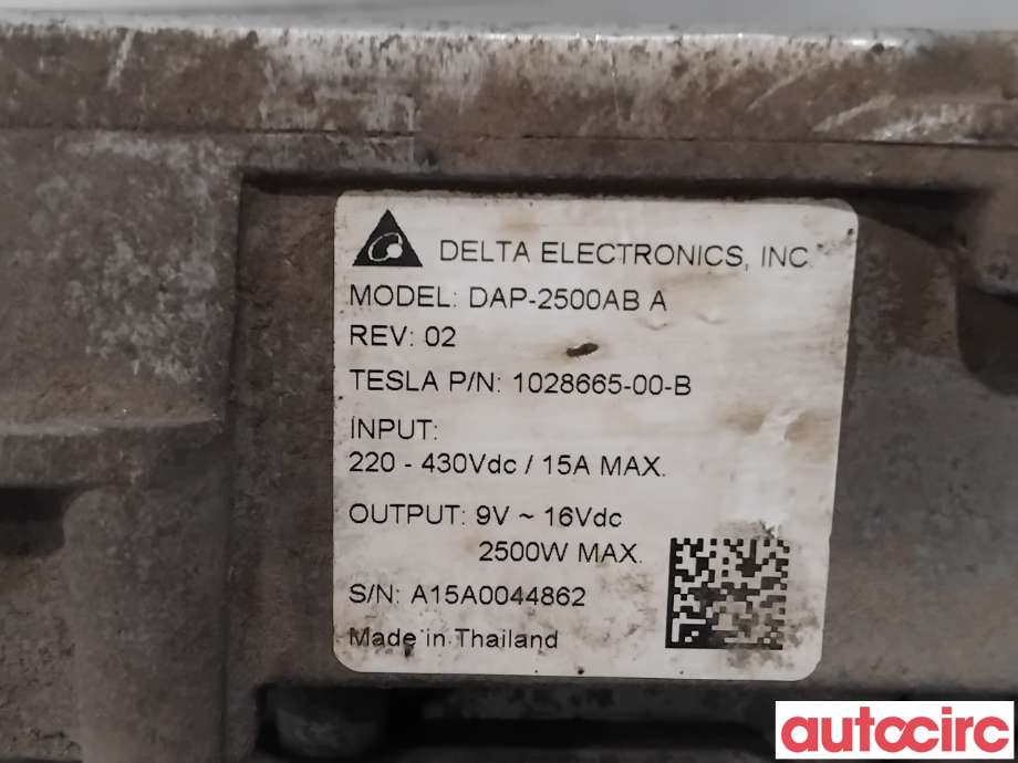 DCDC converter hybrid til Tesla Model S 2013-2016 (Fase 1)  (TESLA|1028665-00-B|DAP-2500ABA)