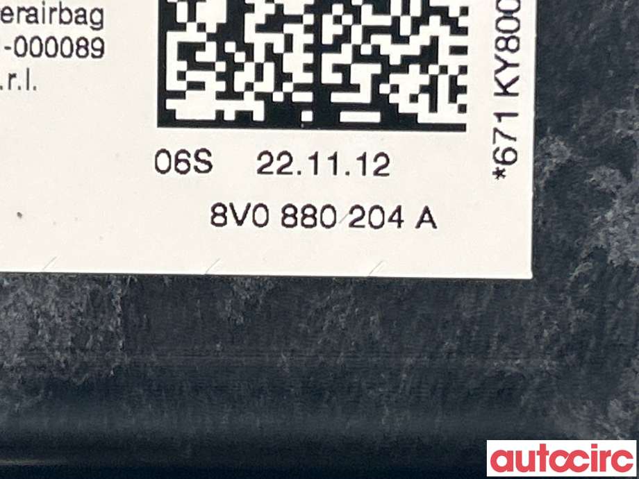 Airbag passasjer til VW Golf VII 2012-2017 (Fase 1)  (VOLKSWAGEN|8V0880204E)