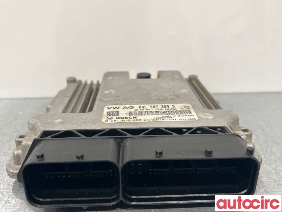 Styreenhet motor til VW Golf VII 2012-2017 (Fase 1)  (VOLKSWAGEN|04L906021DT|0281018498|04L907309D)