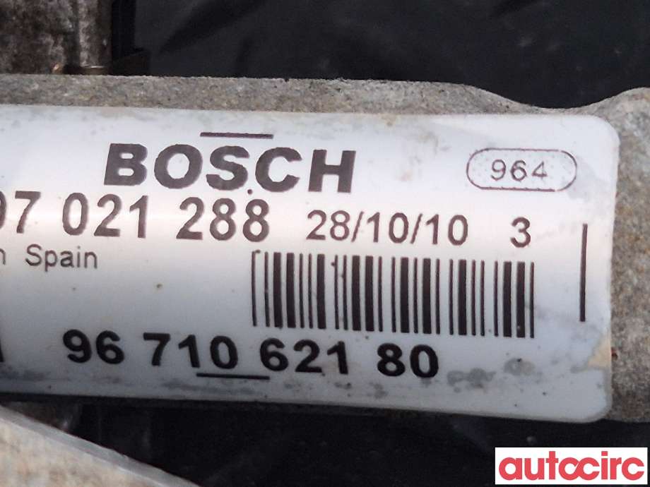 Viskermotor frontrute til Peugeot 3008 2009-2016 (Type I)  (PEUGEOT|6405PZ|1397220576|9671062180)