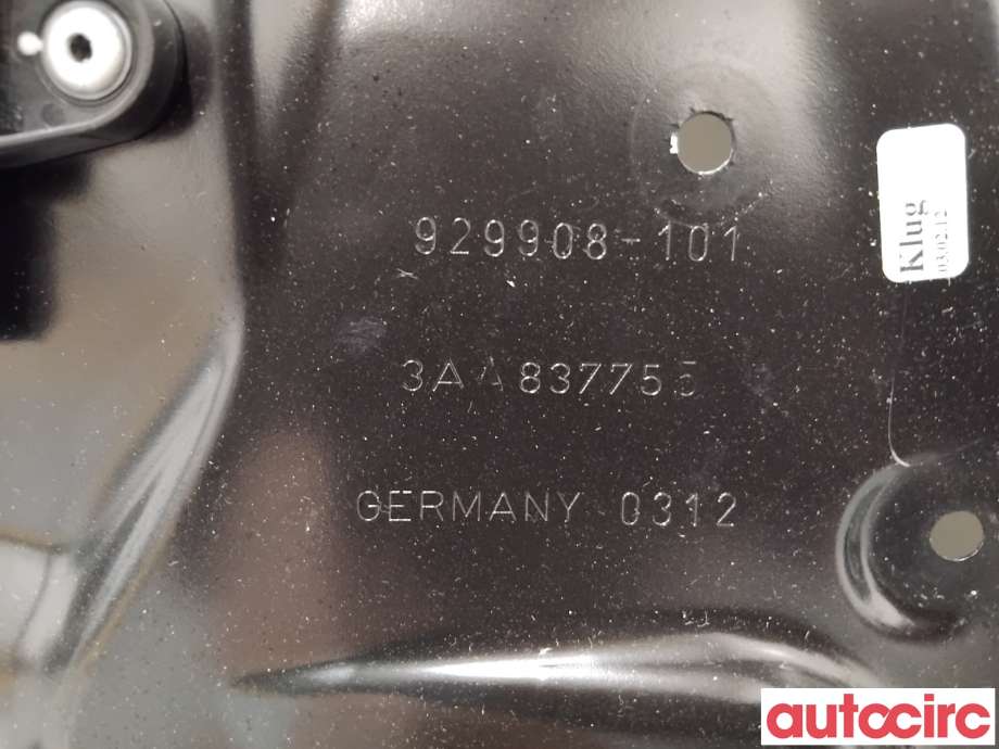 Ruteheis til VW Passat 2011-2015 (B7) (B7) (VOLKSWAGEN|3AA837461B||3AA837755)