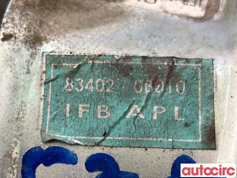 Ruteheis høyre bak til Hyundai Getz 2002-2009  (HYUNDAI|834020B010||83402-0B010)