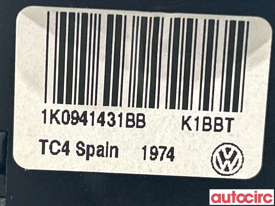 Bryter lys til VW Transporter / Caravelle 2009-2015 (Fase 2) (T5) (T5) (VOLKSWAGEN|1K0941431BB)