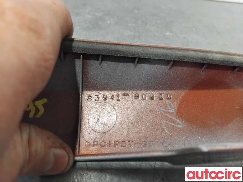 Bakluke/bakdør håndtak til Suzuki SX4 2009-2013 (Type I, Fase 2)  (SUZUKI|83940-79J10-ZCE||83941-80J10)