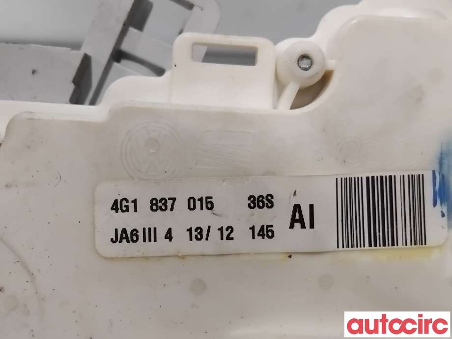 Låsekasse venstre foran til Audi A6 2011-2014 (Type IV, Fase 1) (C7) (C7) (AUDI|4G1837015|)