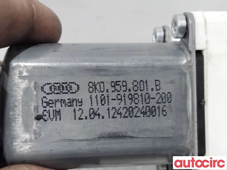 Ruteheis venstre foran til Audi A6 2011-2014 (Type IV, Fase 1) (C7) (C7) (AUDI|8K0959801B|1101-919810-200)