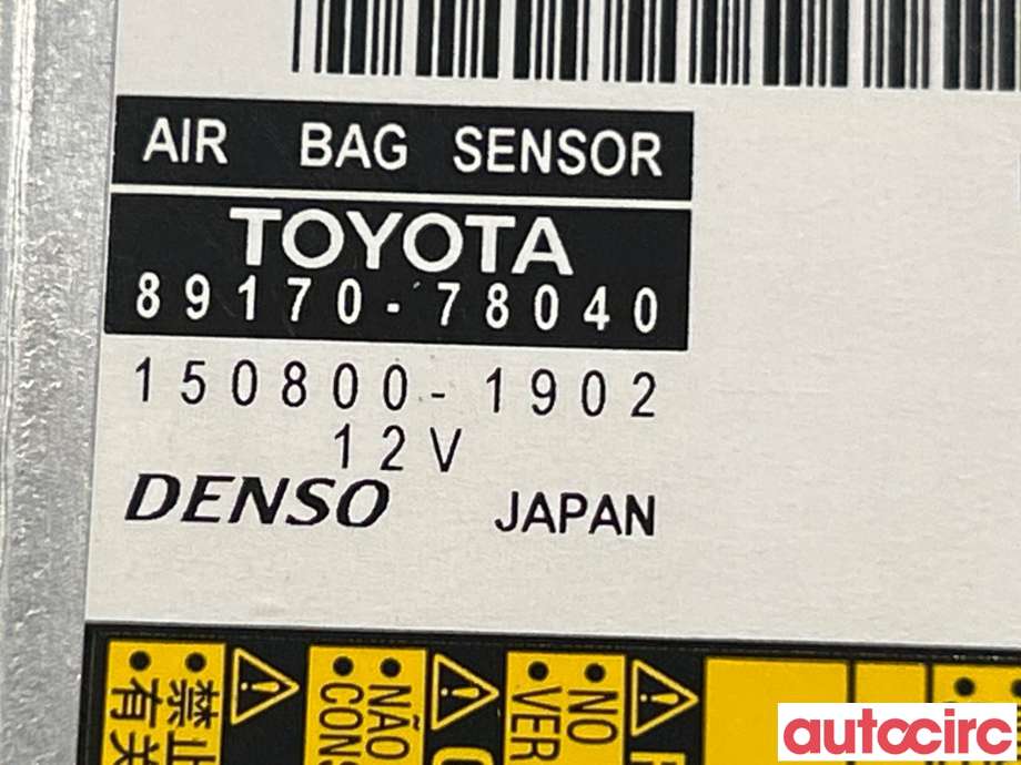 Airbag elektronikk til Lexus NX 2014-2021 (Type I) (AZ10) (AZ10) (LEXUS|8917078040)