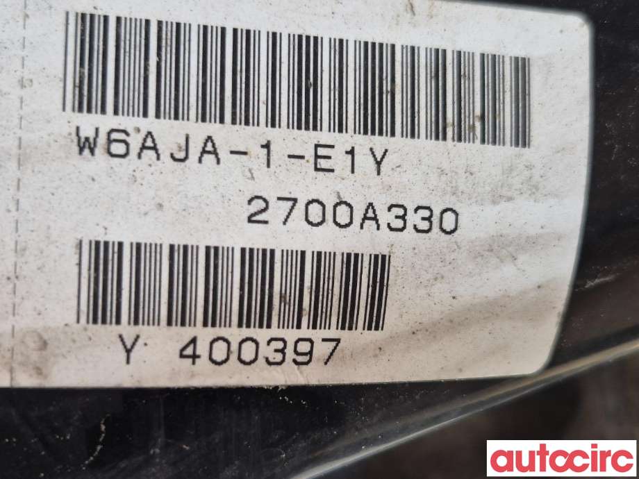 Girkasse automat til Mitsubishi Outlander 2012-2015 (Type III, Fase 1)  (MITSUBISHI|2700A330|W6AJA-1-E1YA|)