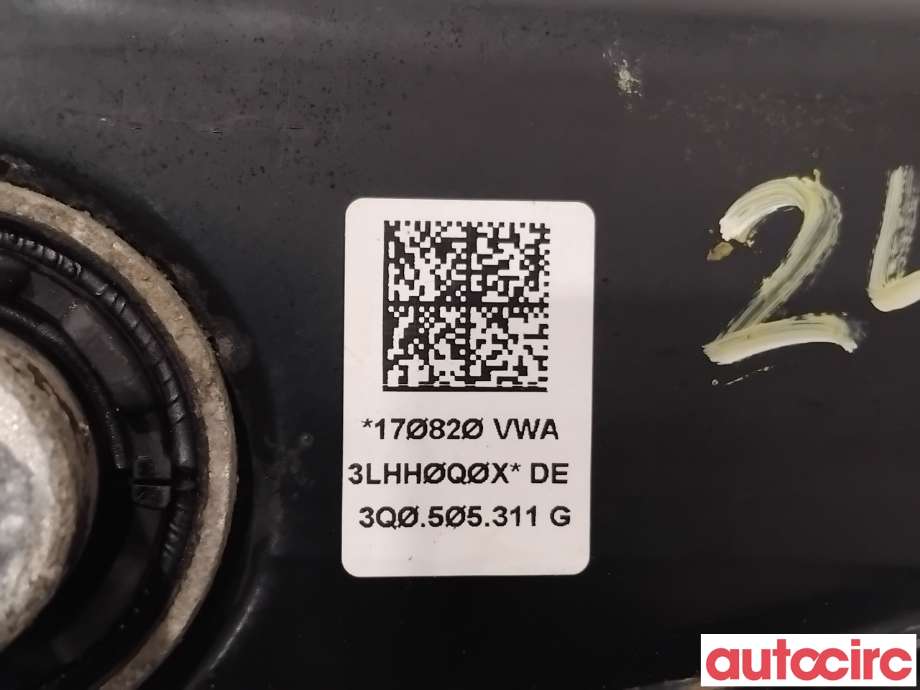 Bærebru høyre foran nedre til Škoda Superb 2015-->> (Type III)  (SKODA|3Q0505311G|)