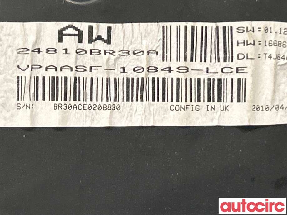 Instrumentpanel til Nissan Qashqai 2010-2014 (Type I, Fase 2)  (NISSAN|24810BR30A)