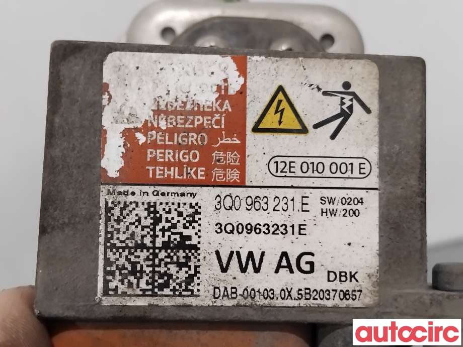 Motorvarmer elektrisk til Škoda Superb 2015-->> (Type III)  (SKODA|3Q0819013J|3Q0963231E|3Q0819013L)