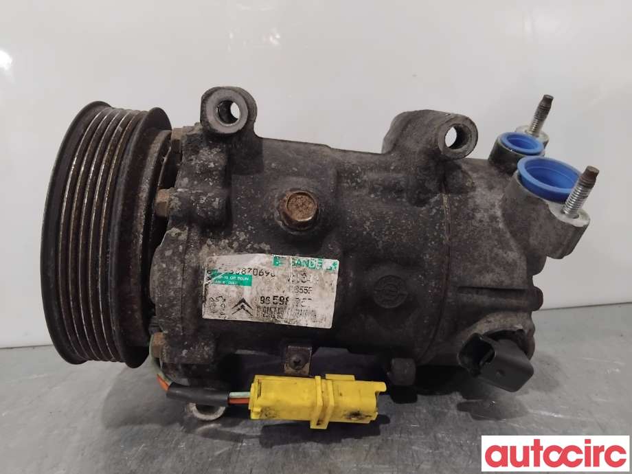 Aircondition kompressor til Peugeot 308 2007-2011 (Type I, Fase 1)  (PEUGEOT|6453WL|SD6C121355|1671553680)