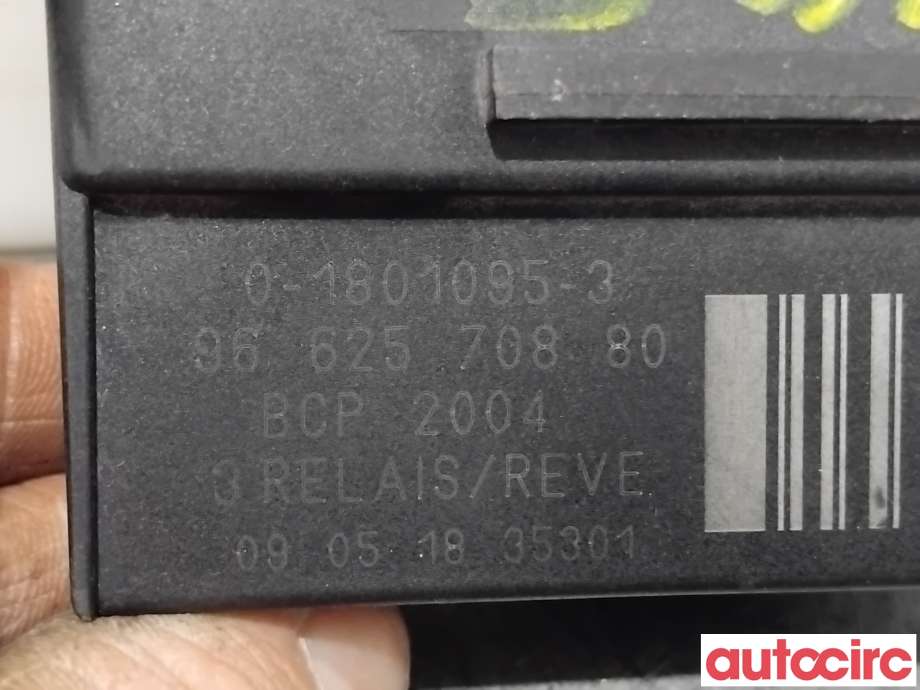Styreenhet diverse til Peugeot 308 2007-2011 (Type I, Fase 1)  (PEUGEOT|6500EJ|0-1801095-3|9662570880)