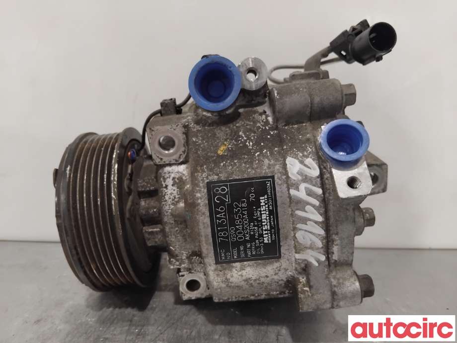 Aircondition kompressor til Mitsubishi Outlander 2012-2015 (Type III, Fase 1)  (MITSUBISHI|7813A628|AKS200A418J)