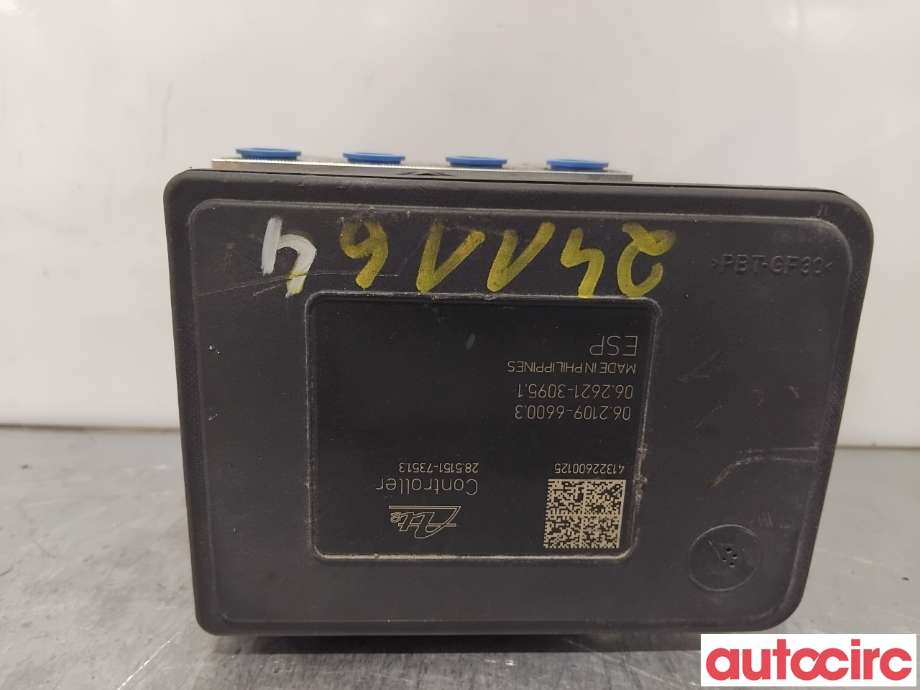 ABS sentral til Mitsubishi Outlander 2012-2015 (Type III, Fase 1)  (MITSUBISHI|4670A771|062109-66003|4670A770)