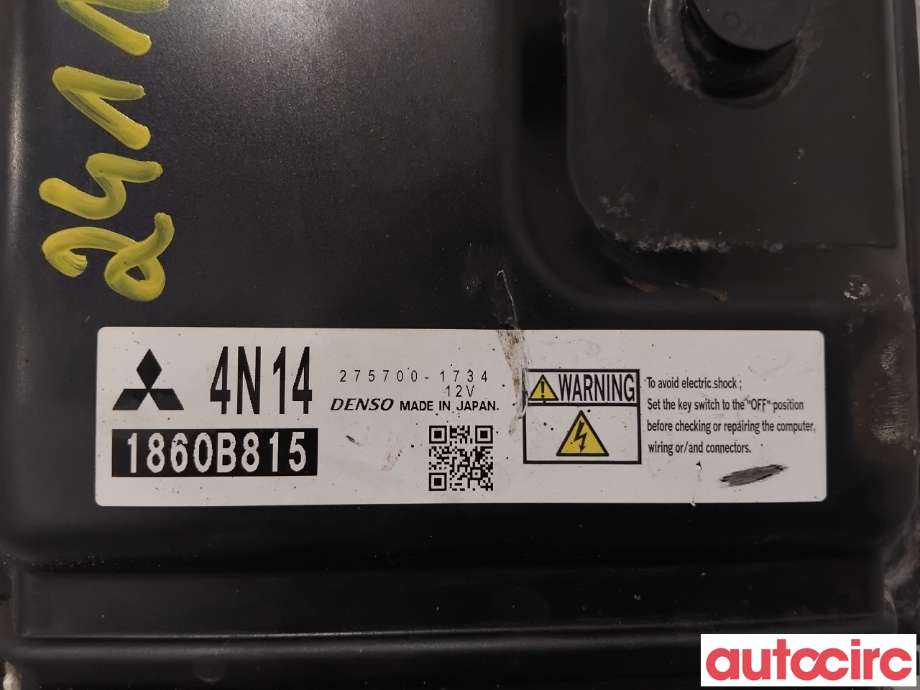Styreenhet motor til Mitsubishi Outlander 2012-2015 (Type III, Fase 1)  (MITSUBISHI|1860B815|275700-1734)
