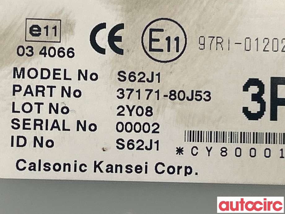 Styreenhet nøkkelfri/keyless til Suzuki SX4 2009-2013 (Type I, Fase 2)  (SUZUKI|37171-80J53)