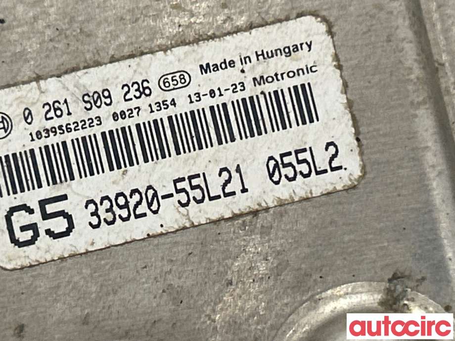 Styreenhet diverse til Suzuki SX4 2009-2013 (Type I, Fase 2)  (SUZUKI|33920-55L21)