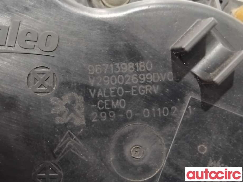 EGR-ventil til Ford Mondeo 2011-2014 (Type IV, Fase 2)  (FORD|2175520|V29002699|9688701680)