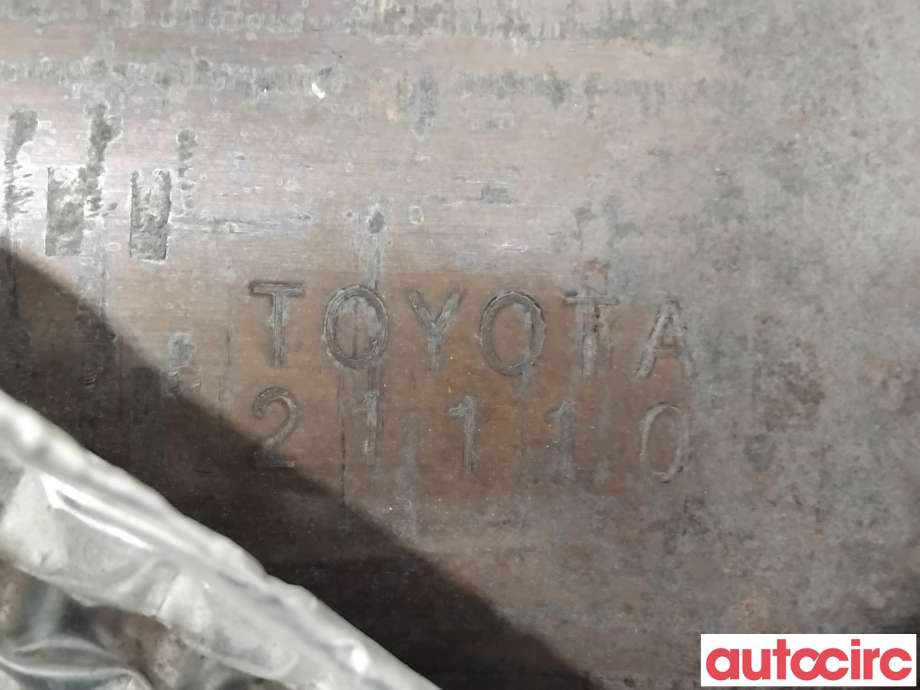 Katalysator til Toyota Yaris 2014-2020 (Type III, Fase 2)  (TOYOTA|1714021110||21110)