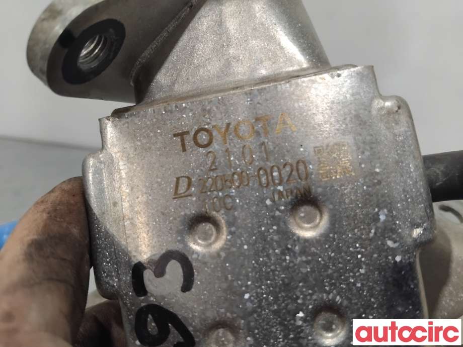 EGR-kjøler til Toyota Yaris 2014-2020 (Type III, Fase 2)  (TOYOTA|2568021010|220500-0020|)