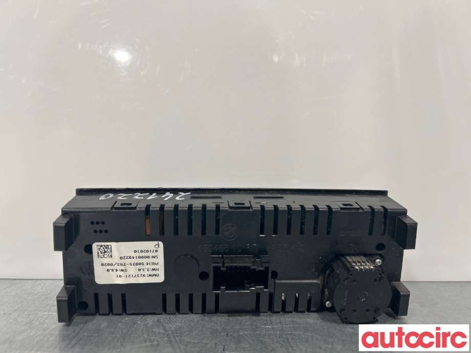 Varmeapparat betjening til BMW 5-Serie 2010-2017 (F10/F11) (F10/F11) (BMW|61319290750|)