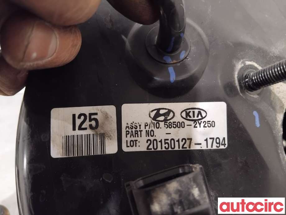 Bremsekraft-forsterker til Kia Sportage 2010-2016 (Type III)  (KIA|591102Y050||58500-2Y250)