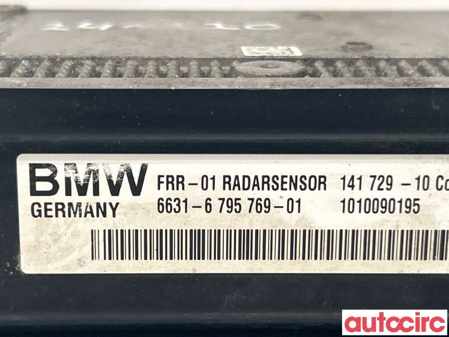 Sensor radar til BMW 5-Serie 2010-2017 (F10/F11) (F10/F11) (BMW|66315A3B7E0)