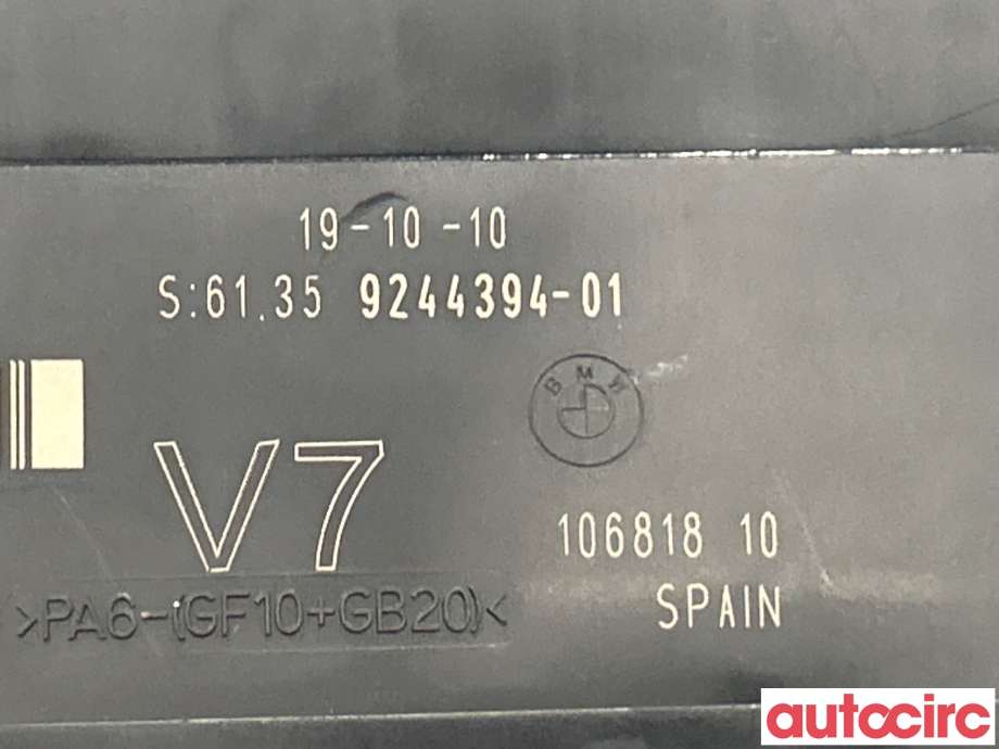 Styreenhet diverse til BMW 5-Serie 2010-2017 (F10/F11) (F10/F11) (BMW|61356992418)