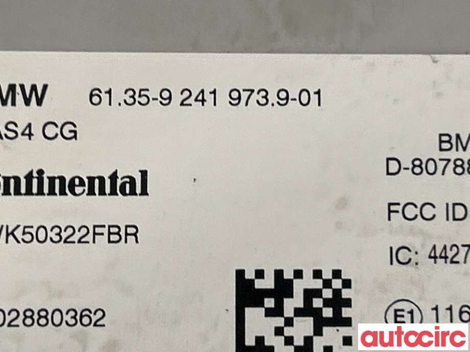 Styreenhet diverse til BMW 5-Serie 2010-2017 (F10/F11) (F10/F11) (BMW|61356809374)