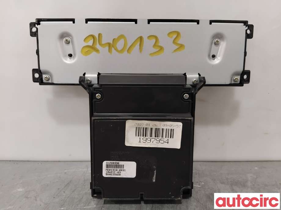 Multimedia display (MCU - Media Controller Unit) til Volvo XC70 2008-2013 (Type II, Fase 1)  (VOLVO|36001867||31268336)