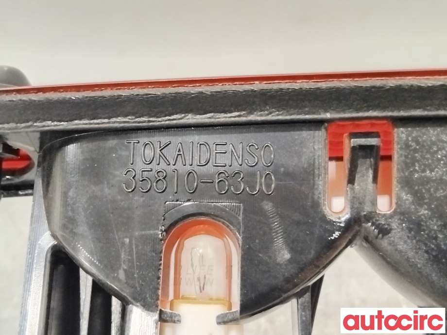 Baklykt bremselys bakrute til Suzuki SX4 S-CROSS 2013-->> (Type II)  (SUZUKI|35820-63J00||35810-63J0)