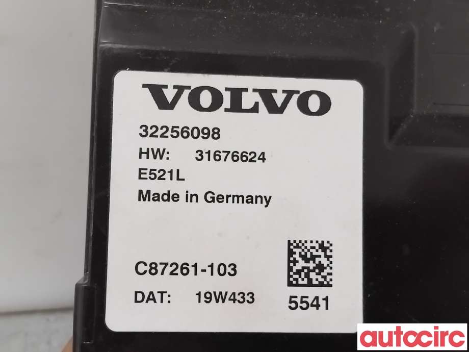 Styreenhet elektrisk bakluke til Volvo V60 / V60 CC 2018-->> (Type II)  (VOLVO|32448578|C87261-103|31676624)