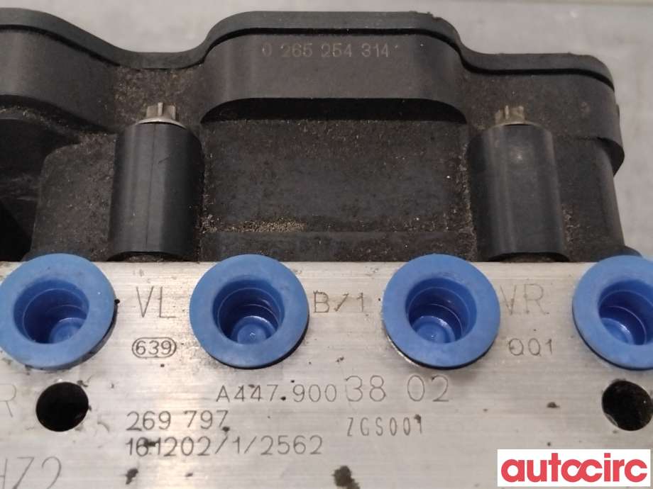 ABS sentral til Mercedes Vito 2014-->> (W447) (W447) (MERCEDES|A4479008709|0265254314|A4479006316)