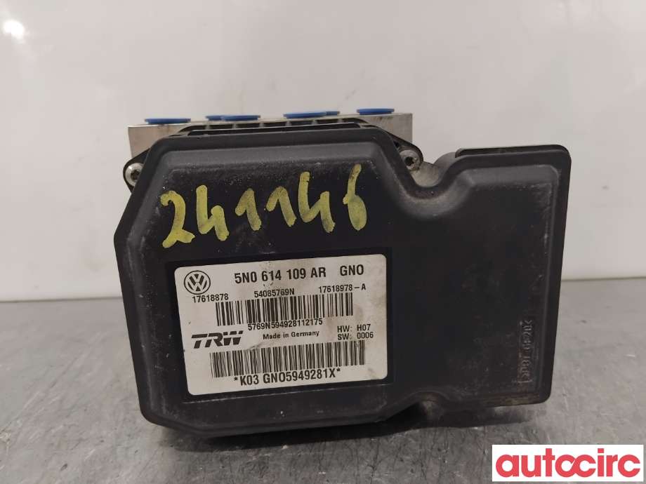 ABS sentral til VW Tiguan 2011-2016 (Type I, Fase 2)  (VOLKSWAGEN|5N0614109BK|54085769N|5N0614109CN)