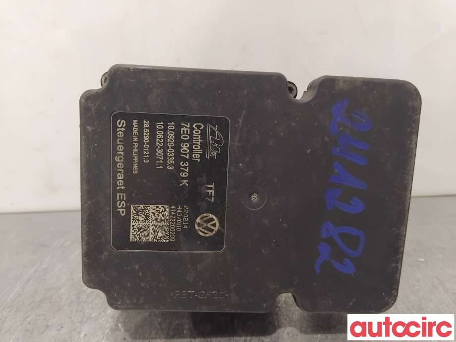 ABS sentral til VW Transporter / Caravelle 2009-2015 (Fase 2) (T5) (T5) (VOLKSWAGEN|7E0614517J|100929-03353|7E0614517H)