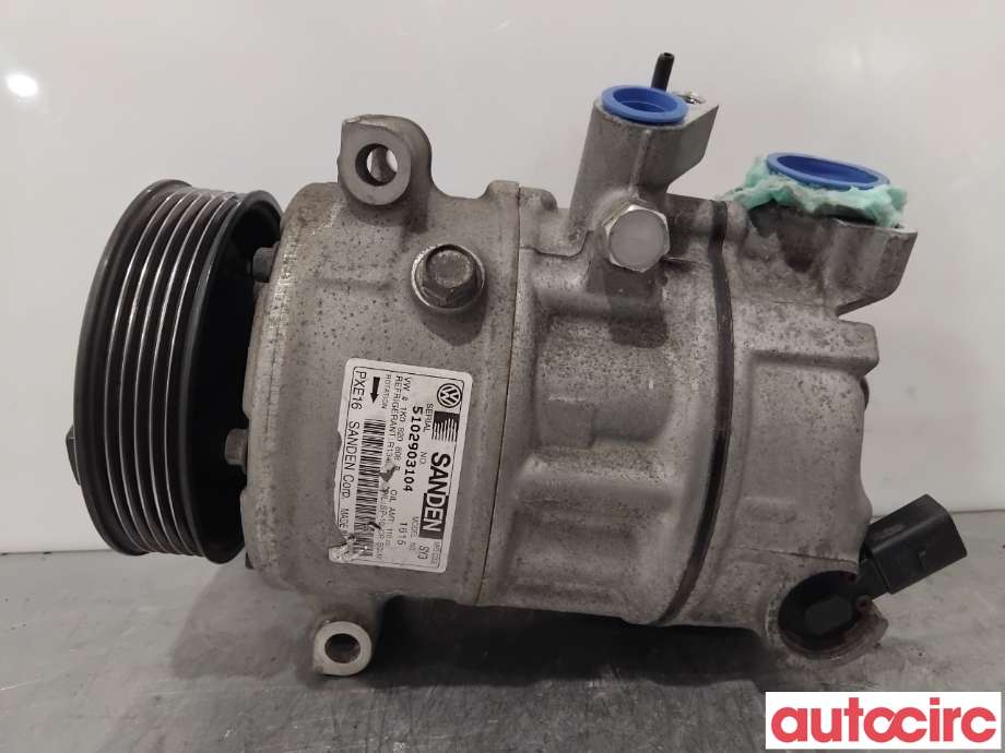 Aircondition kompressor til VW Touran 2010-2015 (Type I, Fase 3)  (VOLKSWAGEN|1K0820808FX|PXE161615|1K0820808F)