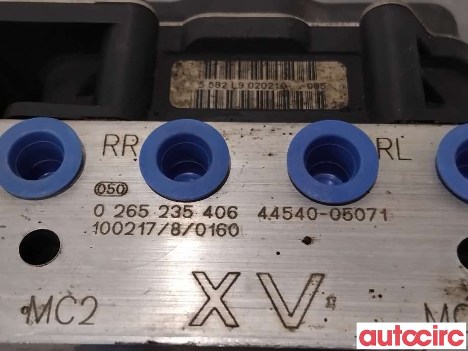 ABS sentral til Toyota Avensis 2009-2015 (Type III, Fase 1)  (TOYOTA|4405005131|0265235406|44540-05071)
