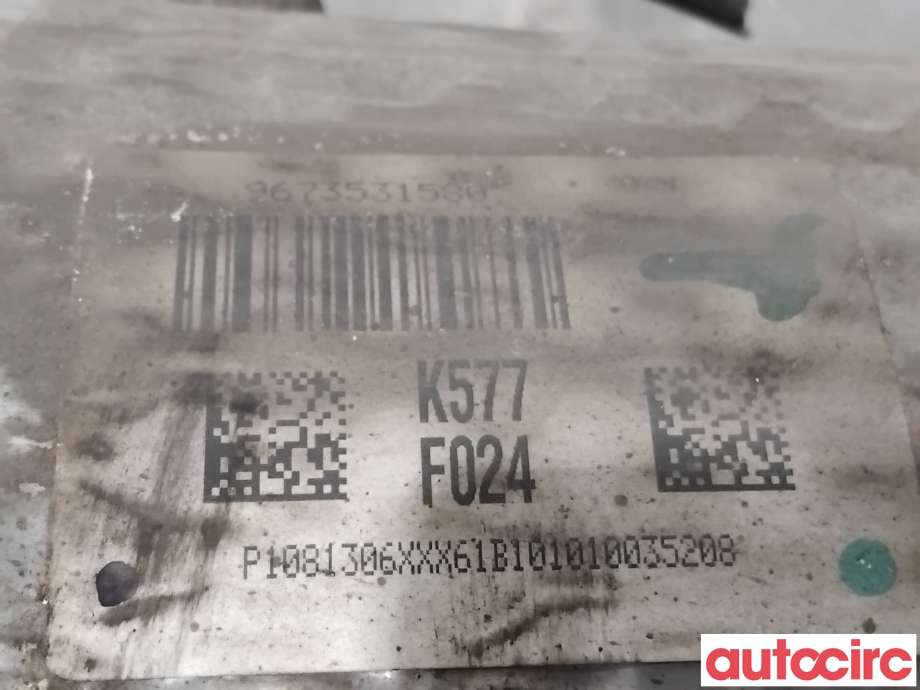 Partikkelfilter til Peugeot 3008 2009-2016 (Type I)  (PEUGEOT|174067|TRPSAK577|9673531580)