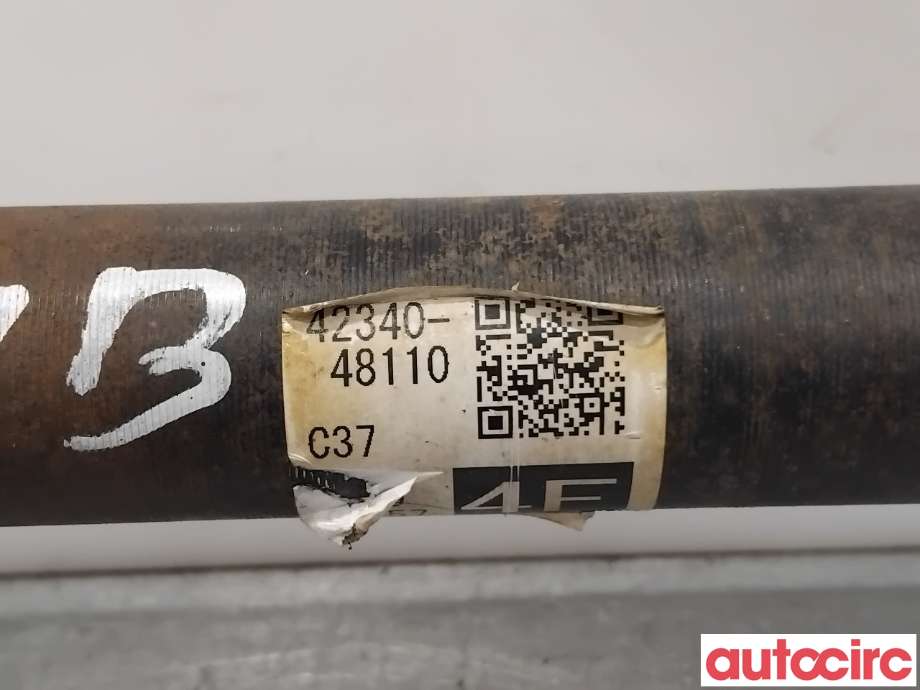 Drivaksel høyre bak, elbil til Toyota RAV4 2016-2019 (Type IV, Fase 2)  (TOYOTA|4234048110||42340-48110)