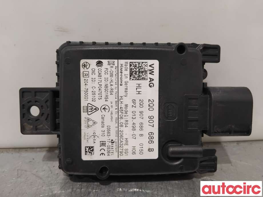 Sensor radar til Škoda Superb 2015-->> (Type III)  (SKODA|2Q0907686B|6PZ013498-07)
